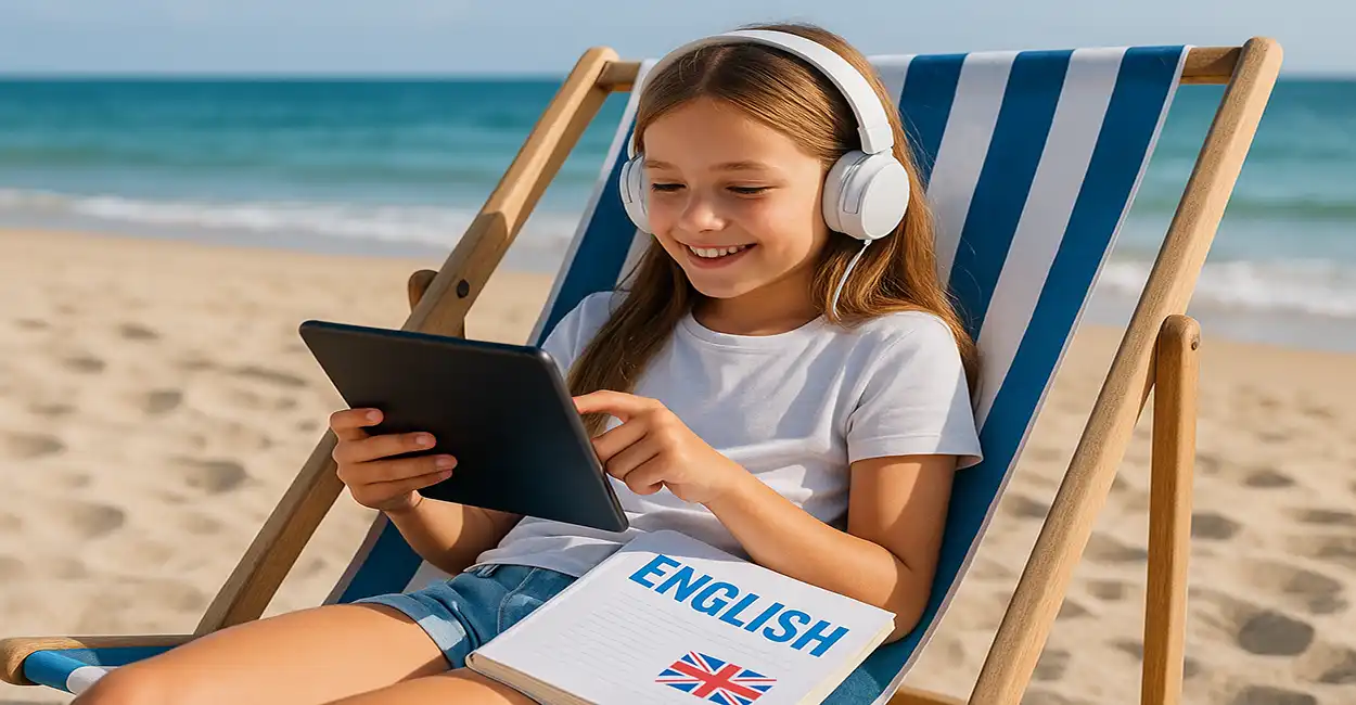 Aprender inglês nas férias escolares