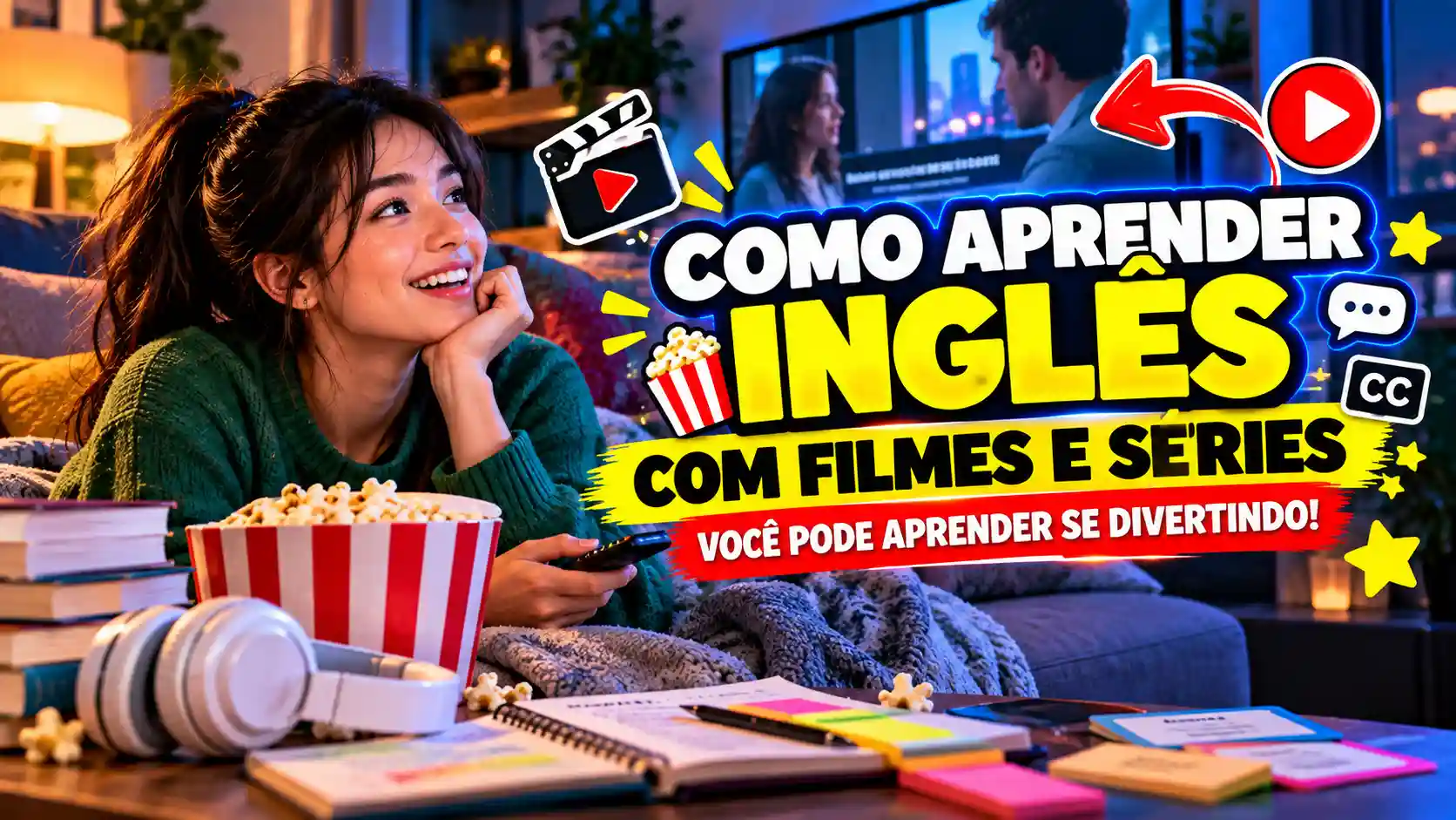 Como Aprender Inglês com Filmes e Séries