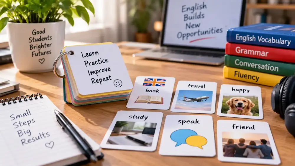 Como Criar Flashcards de Inglês que Realmente Funcionam