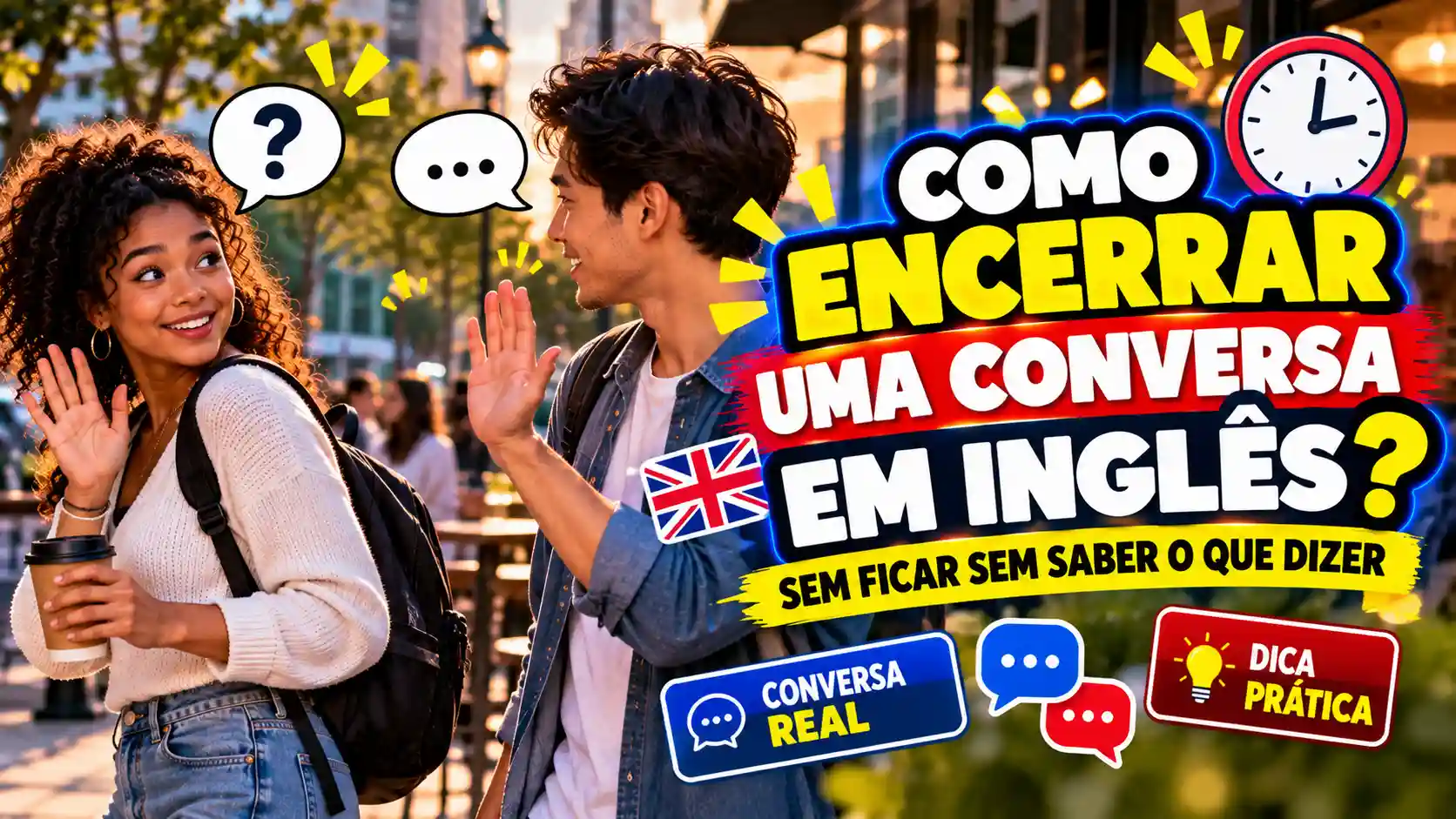 Como Encerrar uma Conversa em Inglês Naturalmente