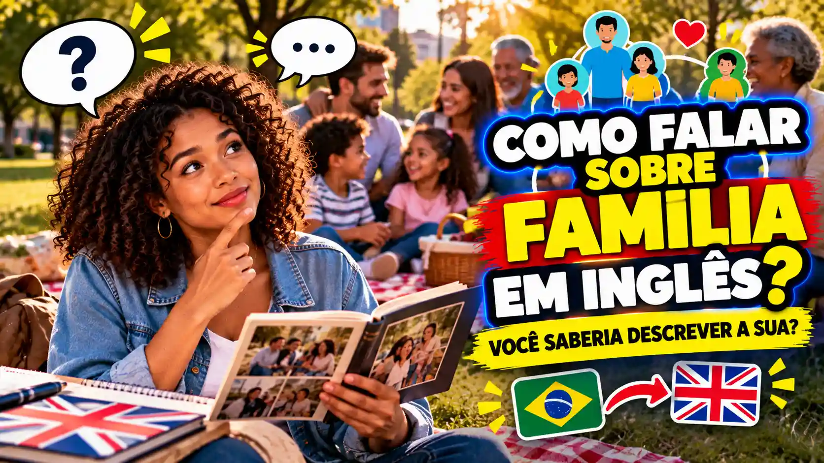 Como Falar sobre Família em Inglês