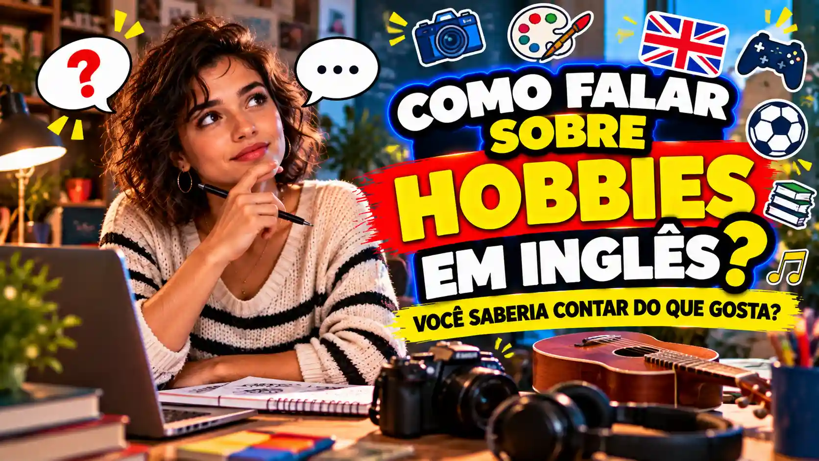 Como Falar sobre Hobbies em Inglês