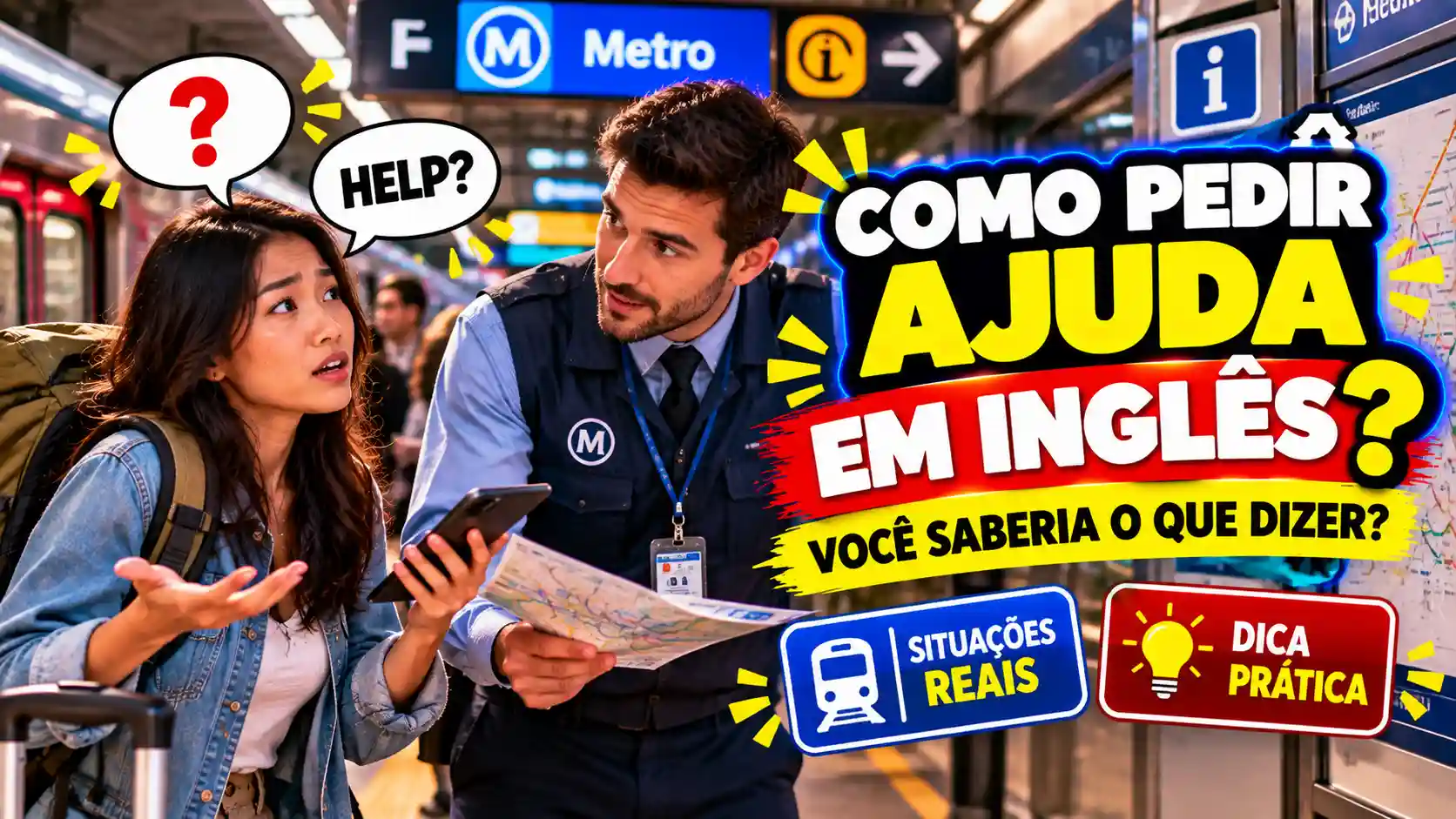 Como Pedir Ajuda em Inglês com Educação