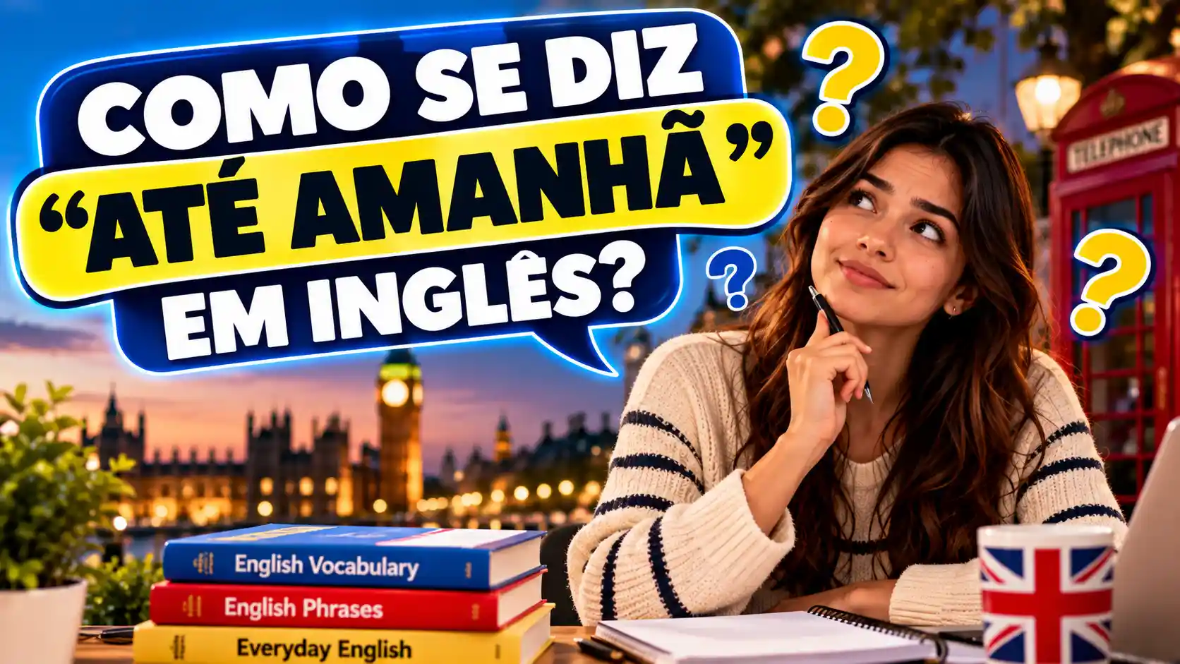 Como se Diz “Até Amanhã” em Inglês?