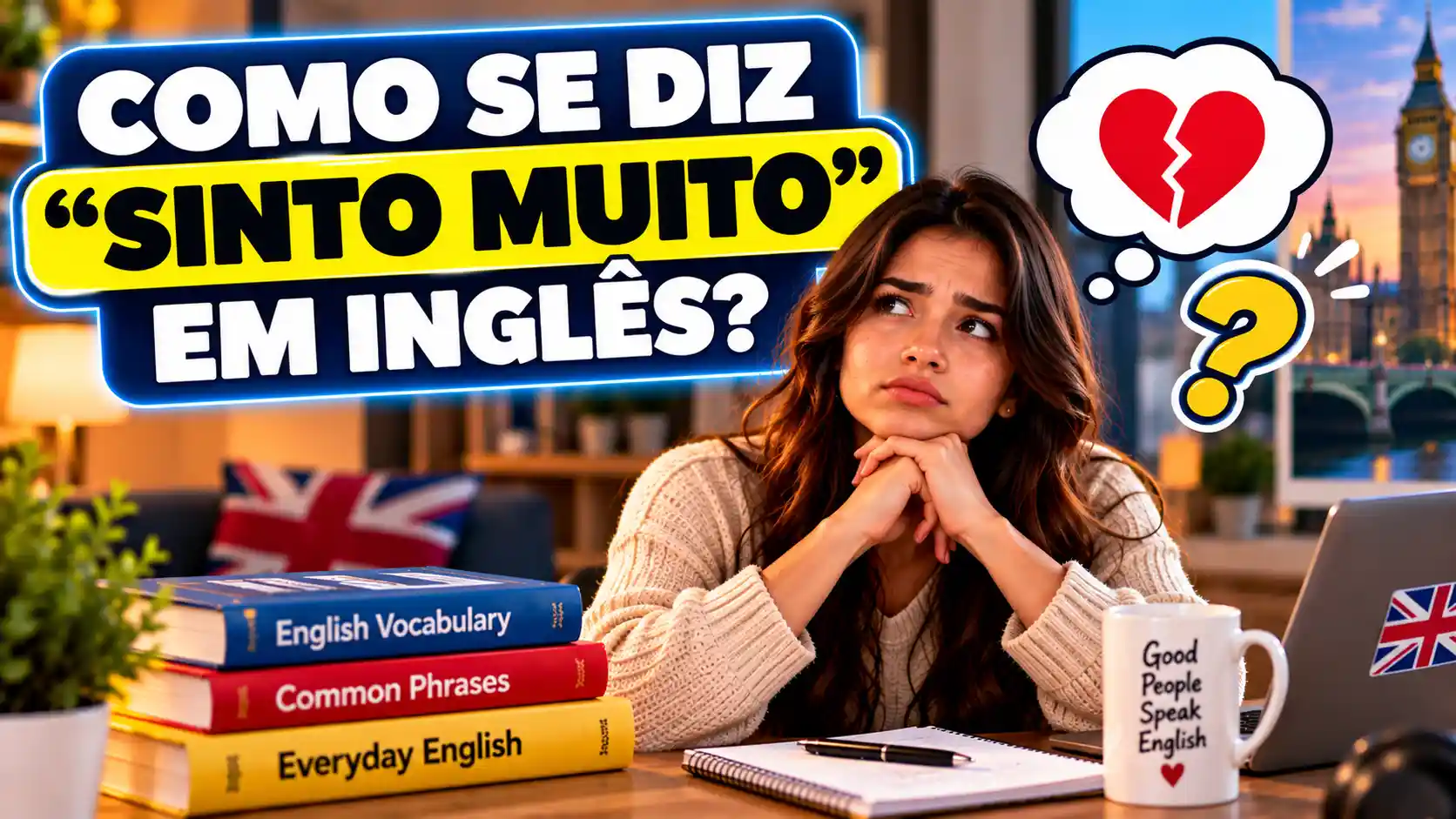 Como se Diz “Sinto Muito” em Inglês?