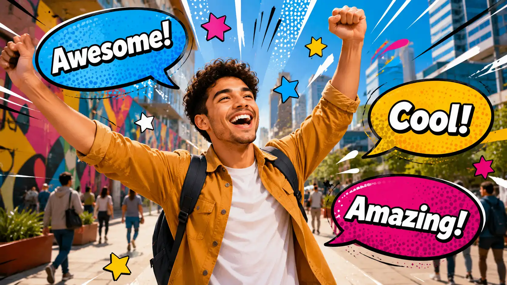 Como se diz 'Que legal!' em inglês? Cool, Awesome, Amazing e mais
