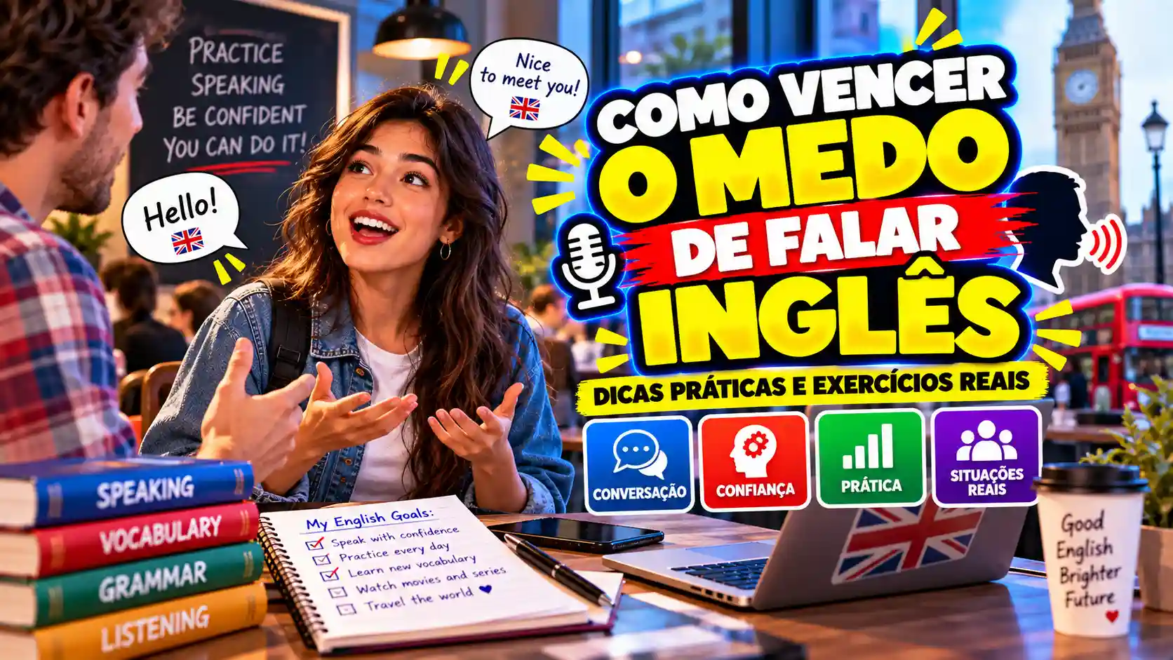 Como Vencer o Medo de Falar Inglês