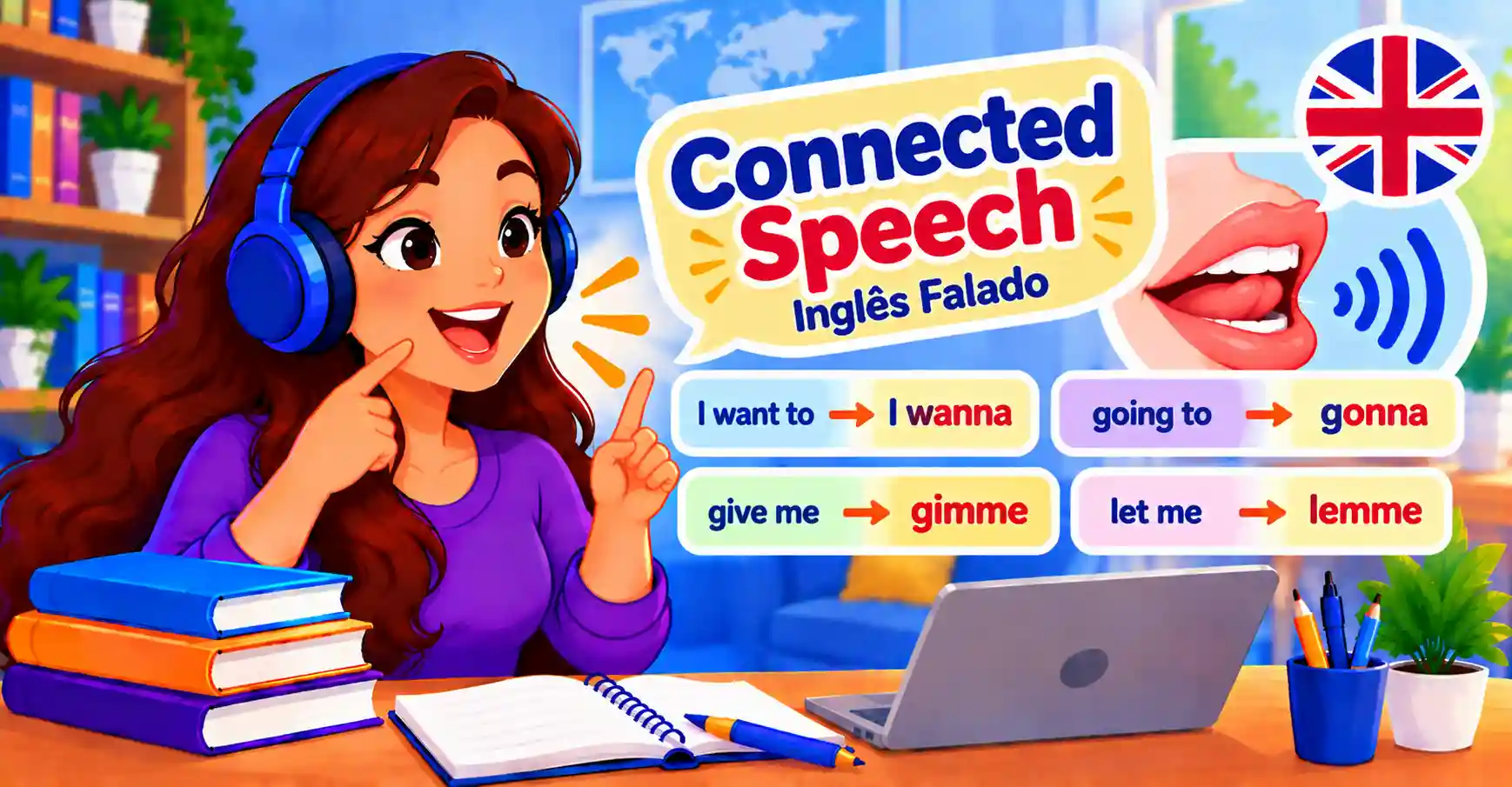 Connected Speech: Como as Palavras se Ligam no Inglês Falado