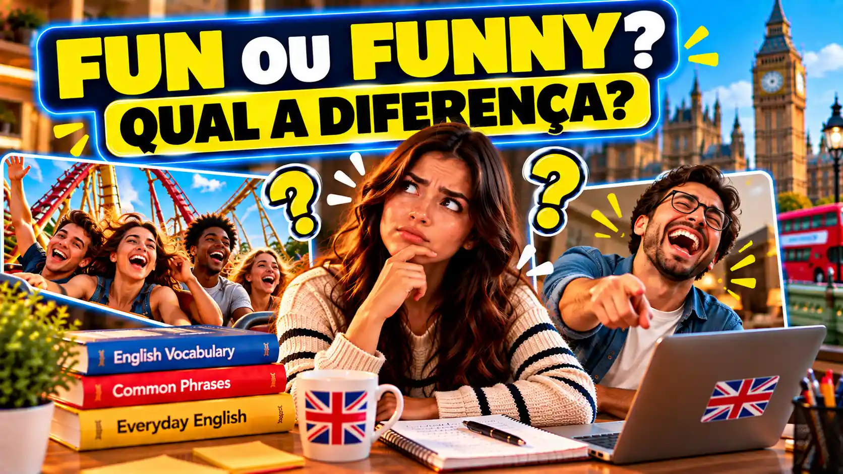 Fun e Funny: Qual a Diferença em Inglês?