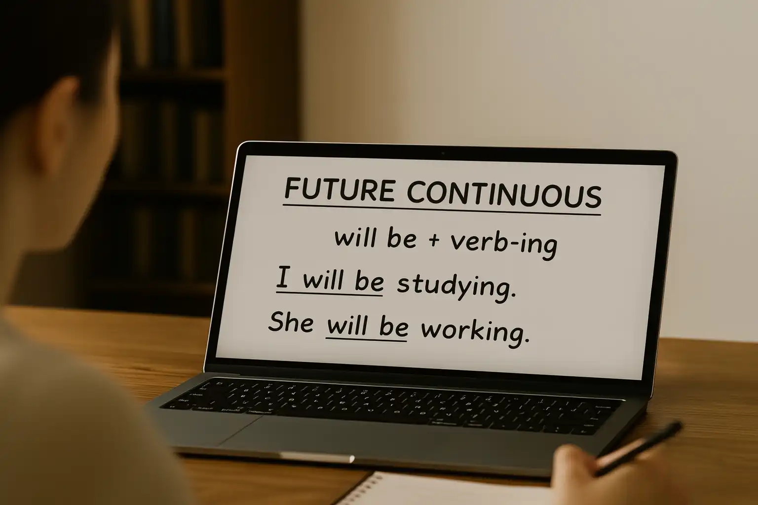 Future Continuous em inglês