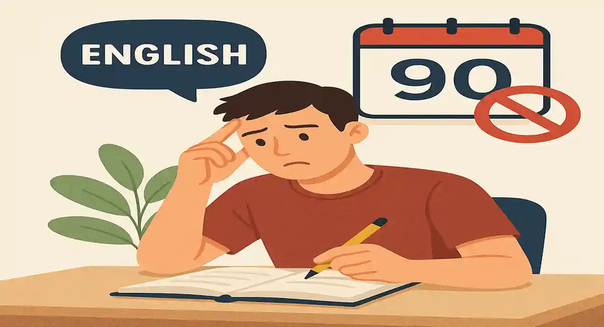 Mito de aprender inglês em 90 dias