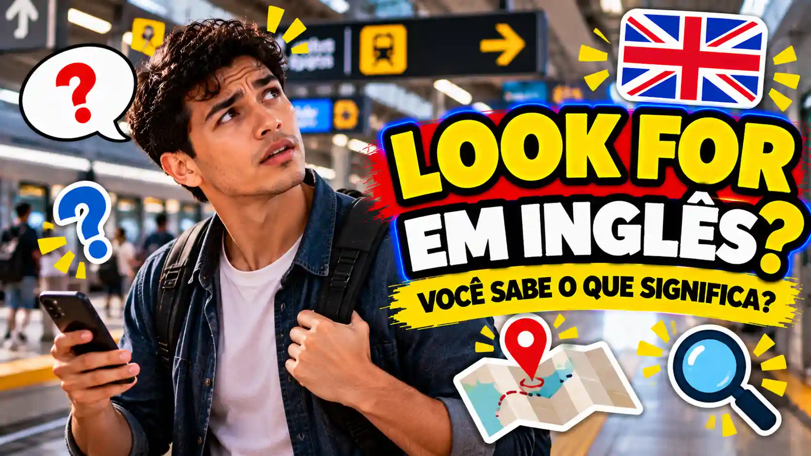 Look For em Inglês: Significado, Estrutura e Exemplos