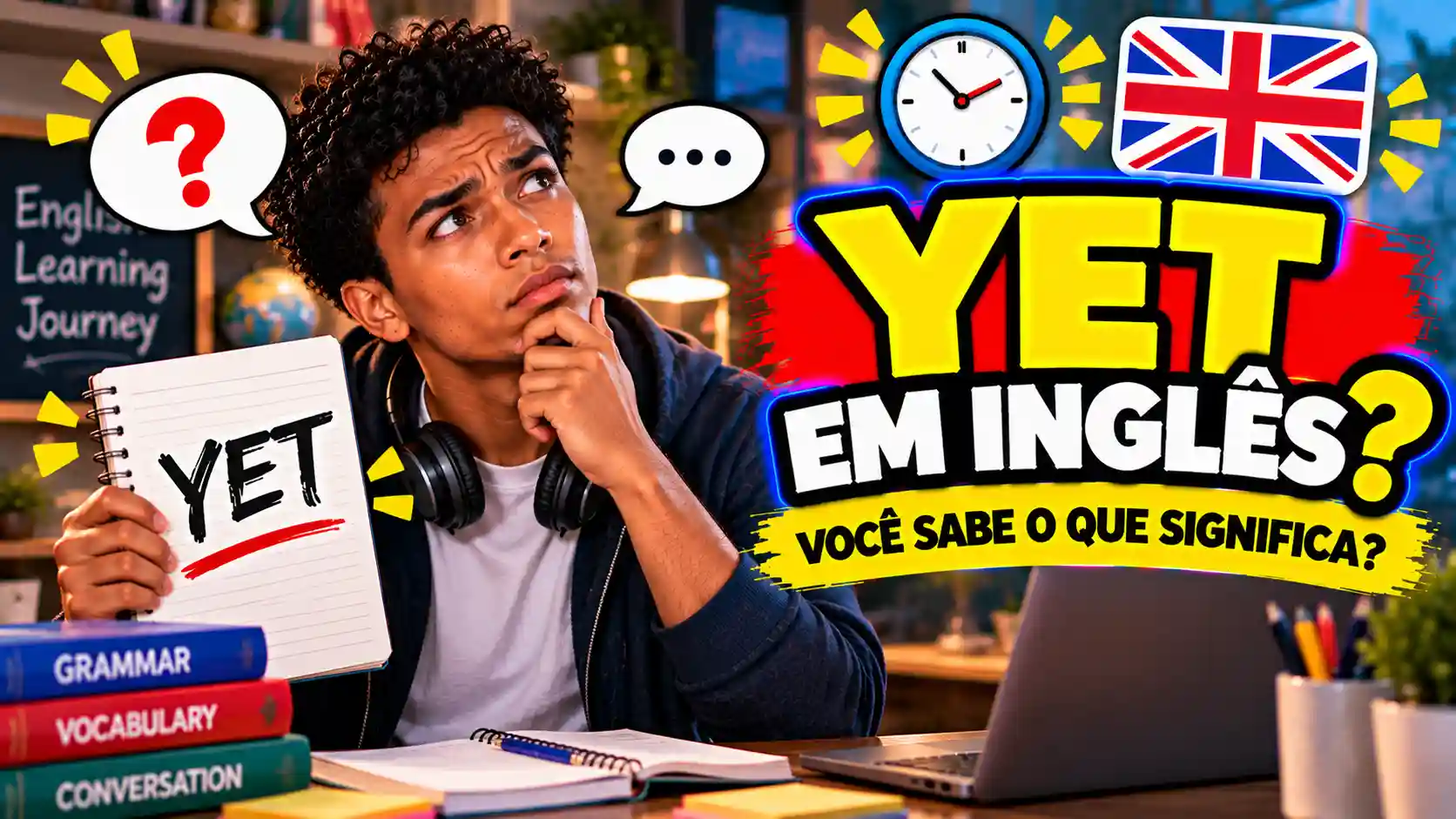O que Significa Yet em Inglês?
