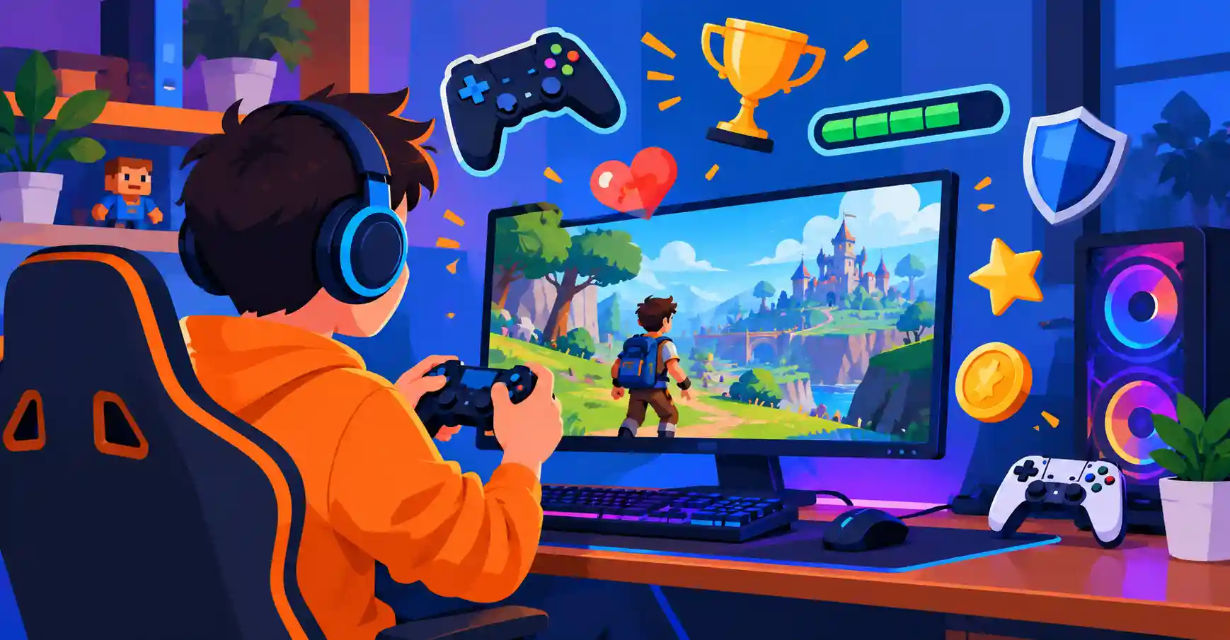 Palavras em inglês usadas em jogos online