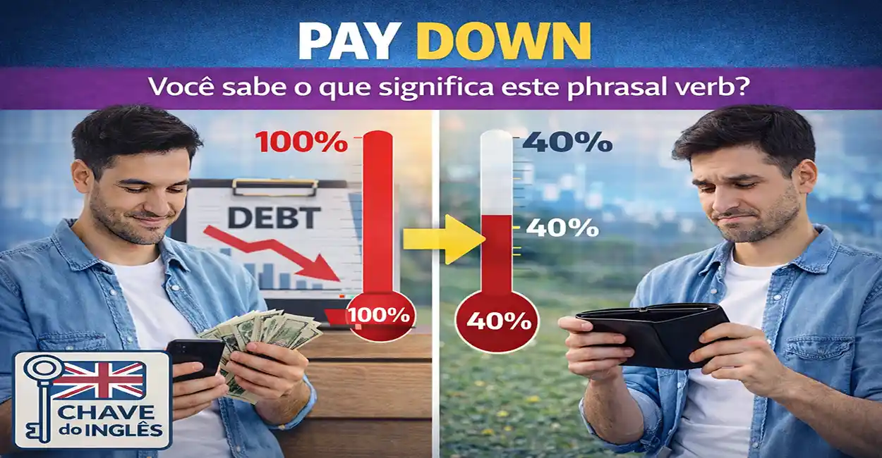 Pay Down: significado do phrasal verb