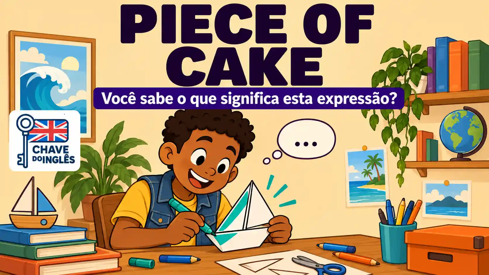 Piece of Cake: Significado e Exemplos em Inglês