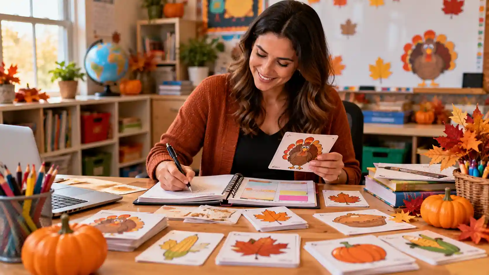 Plano de aula de inglês sobre Thanksgiving