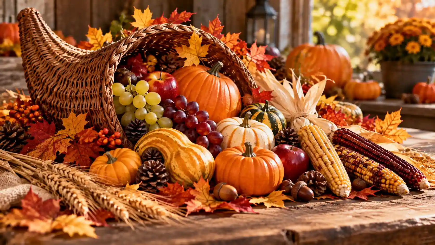 Símbolos do Thanksgiving em inglês e seus significados