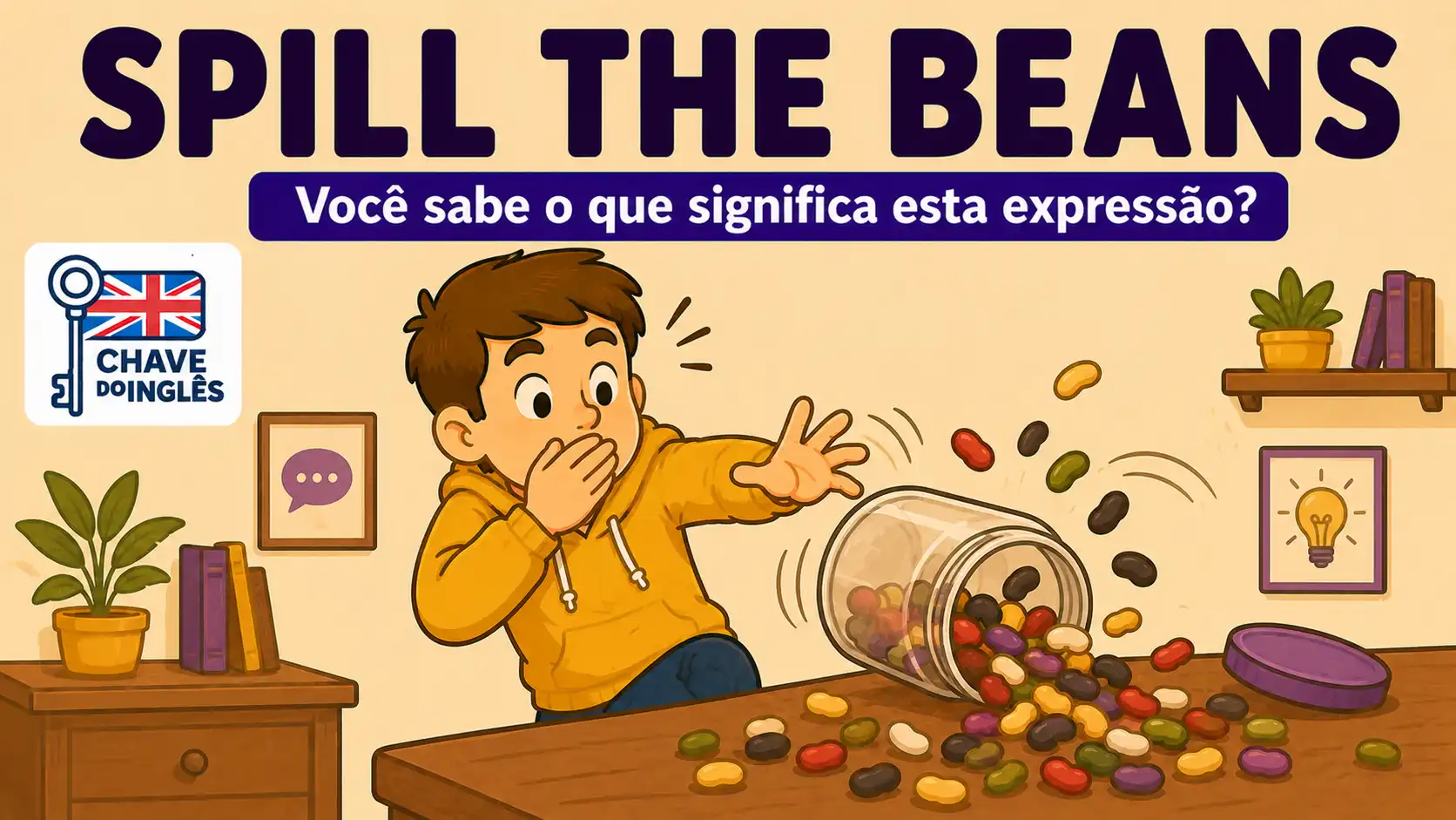 Spill the Beans | O que significa esta expressão?