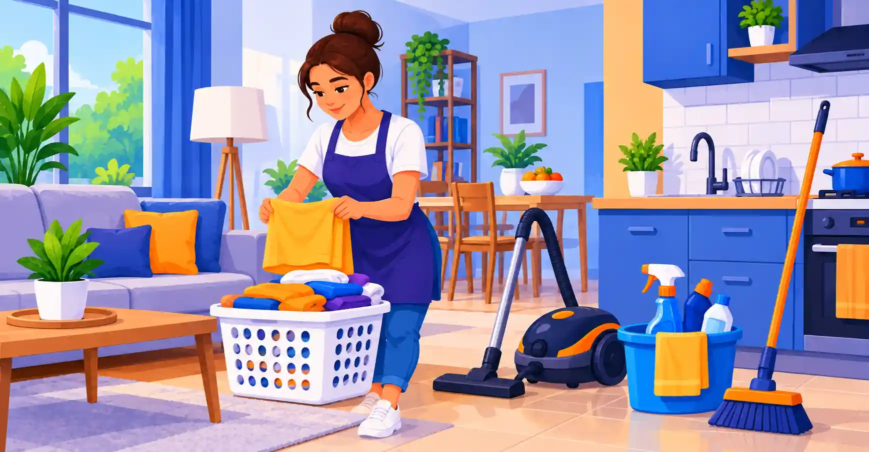 Vocabulário de casa e tarefas domésticas em inglês