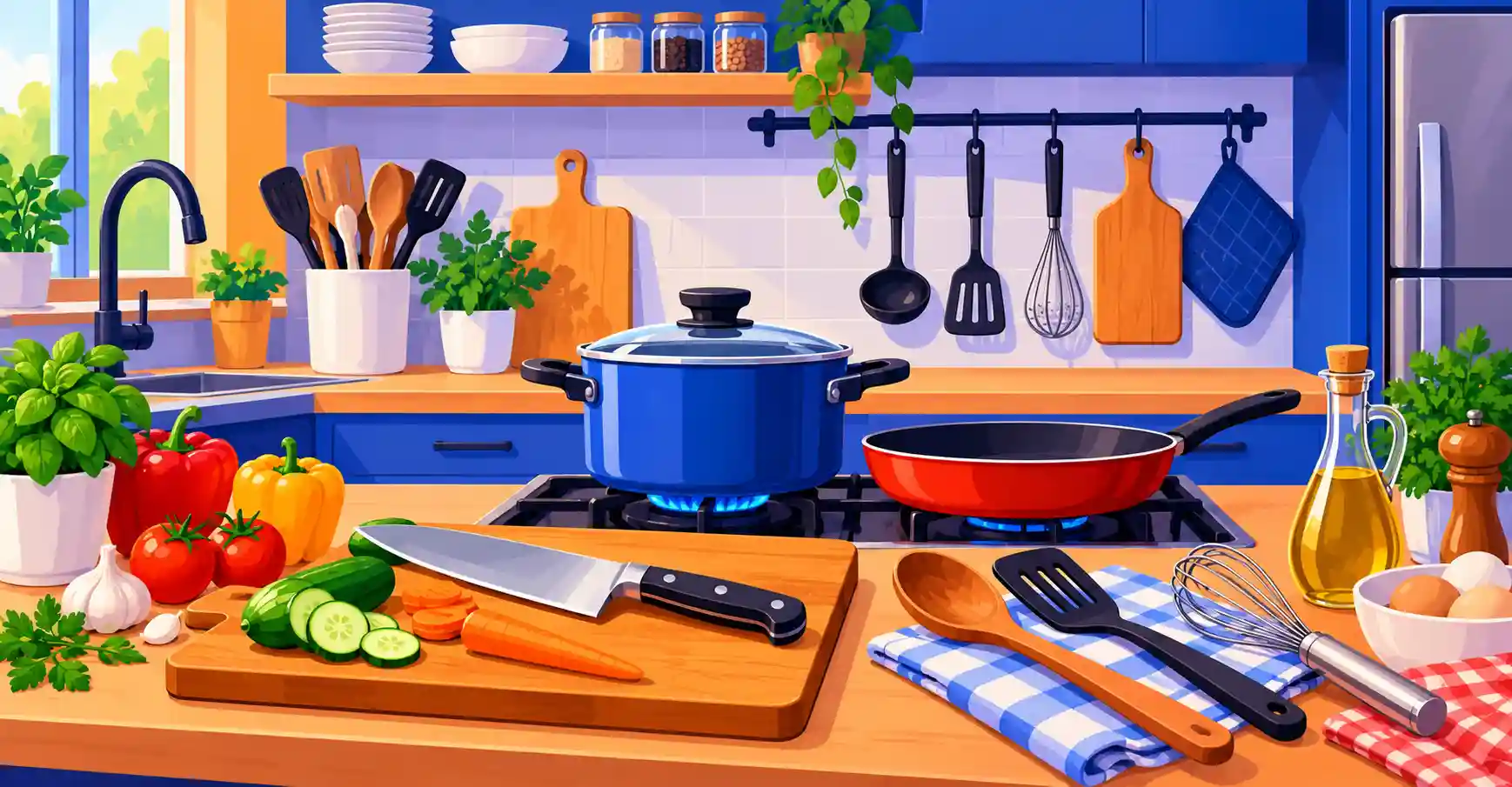 Vocabulário de culinária e utensílios de cozinha em inglês